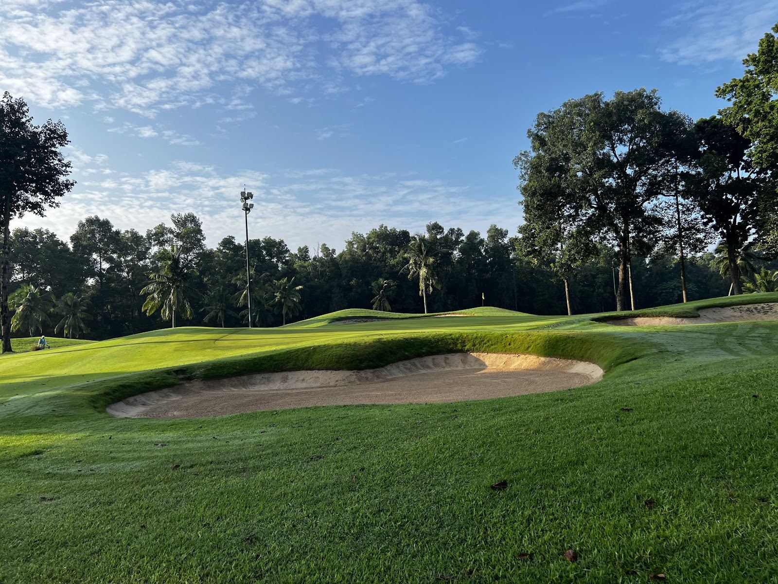Vietnam Golf and Country Club, tree lined fairways east of Ho Chi Minh City
