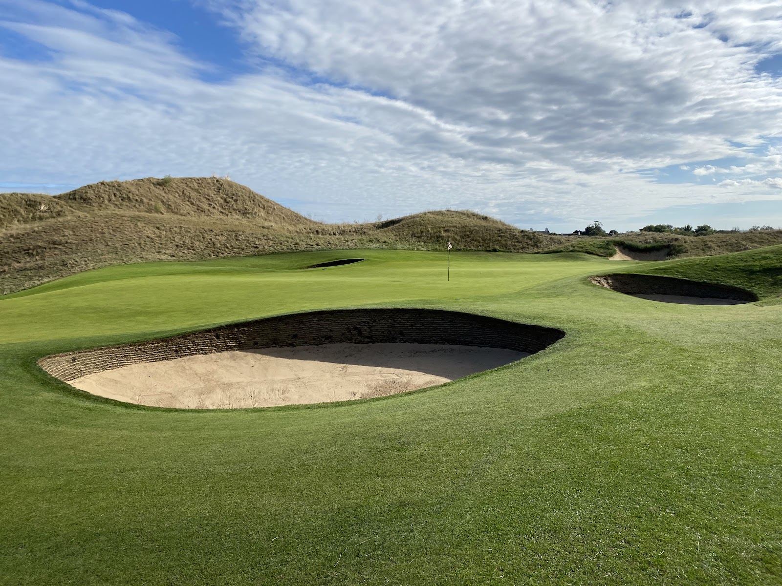 Royal St George's Golf Club, Sandwich, links fairways through the great dunes