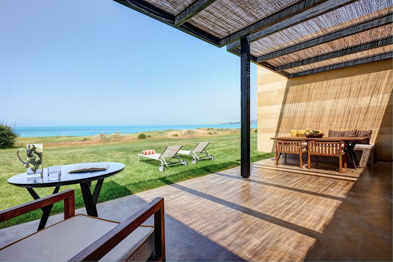 Verdura Resort championship golf course along the Sicilian coast, Italy