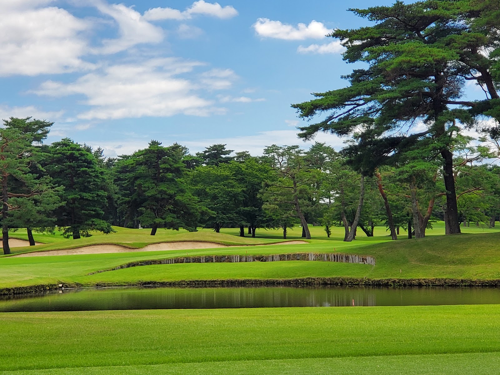 Kasumigaseki Country Club East Course, fairway and bunkering near Tokyo, Japan