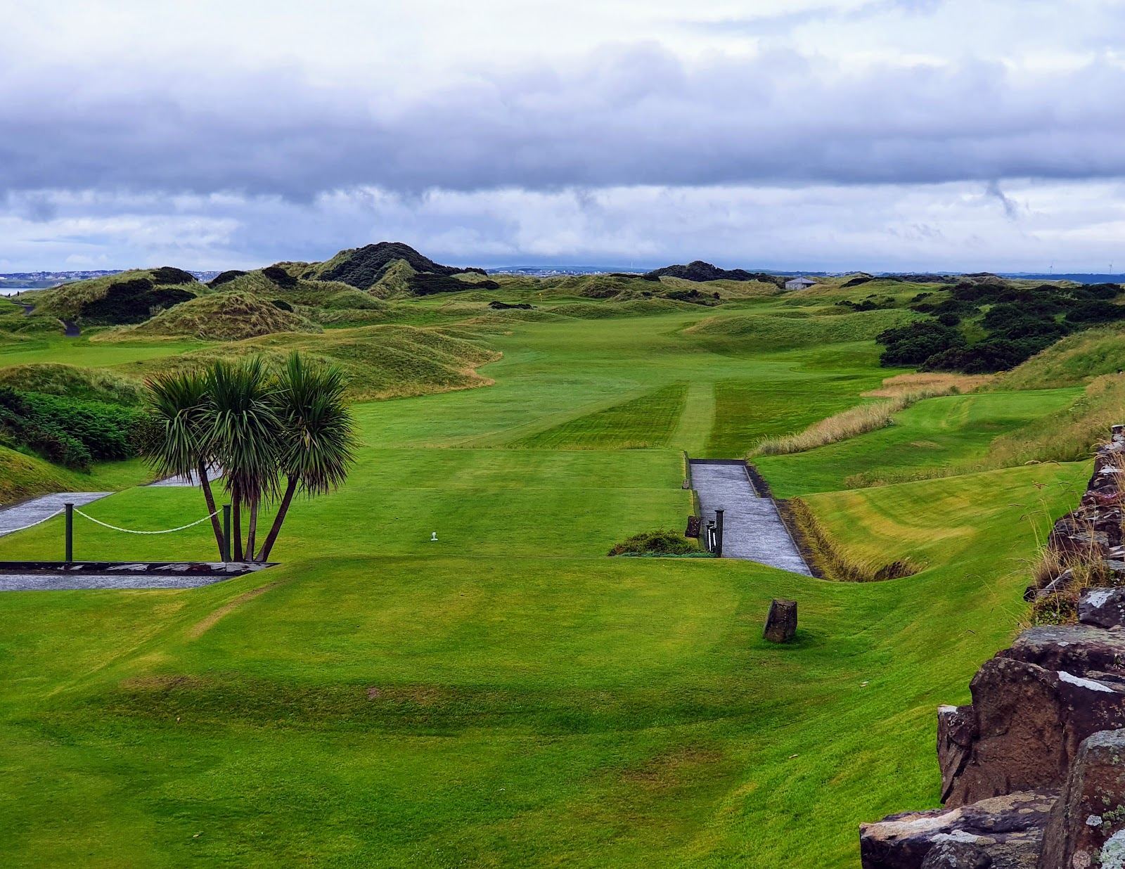 Castlerock Golf Club Mussenden links where the River Bann meets the Atlantic on the Causeway Coast, Northern Ireland