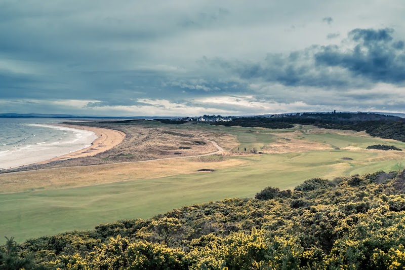 Royal Dornoch Championship links in the Scottish Highlands