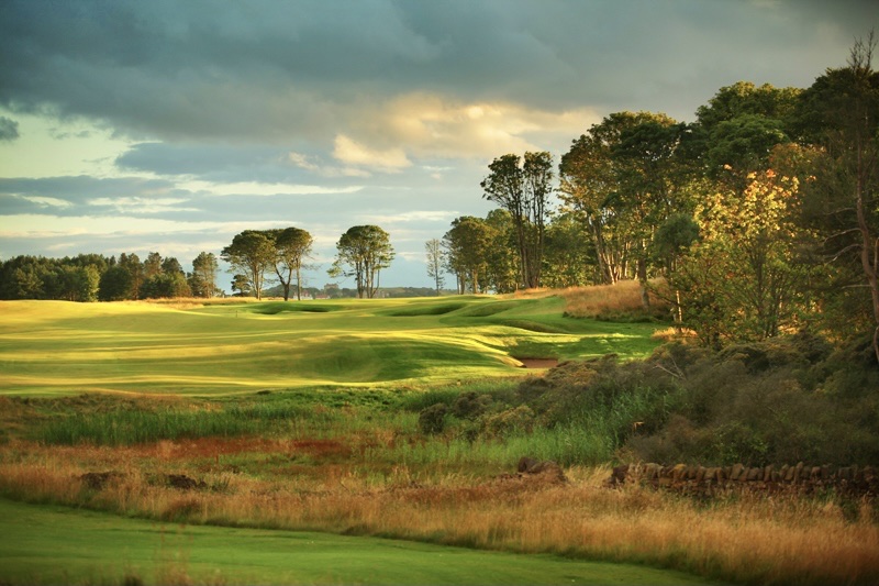 The Renaissance Club links along the Firth of Forth near North Berwick, East Lothian