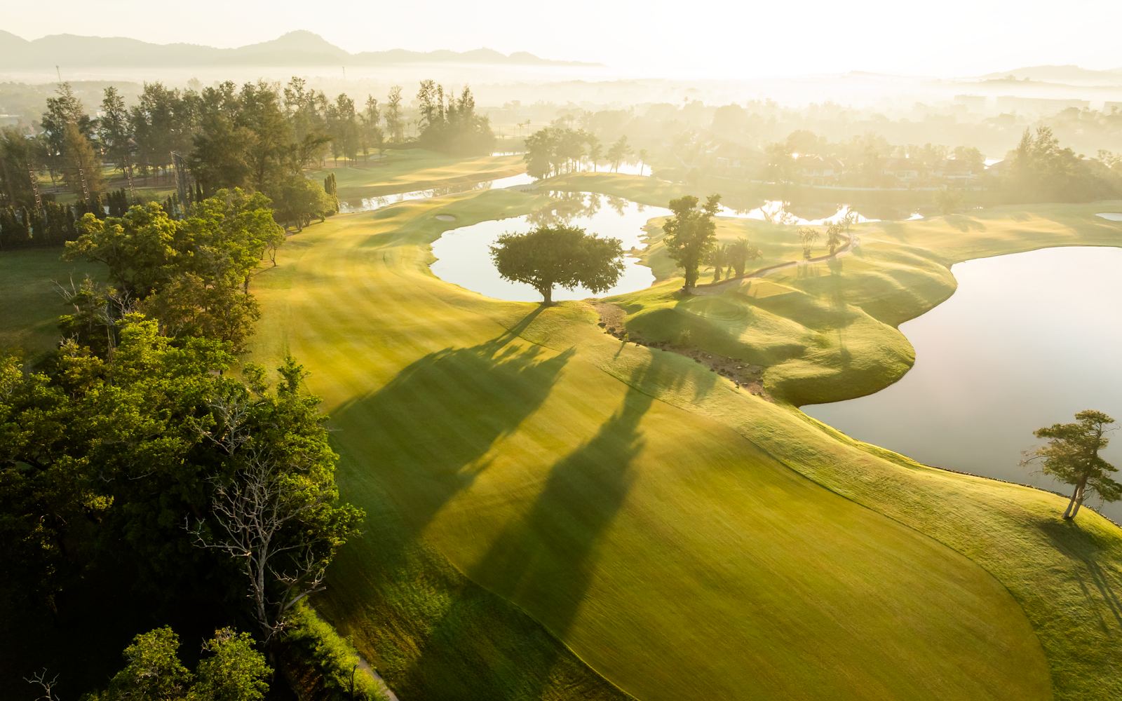Laguna Golf Phuket, a lush lagoon laced resort course on Bang Tao Beach in the northwest of Phuket, Thailand