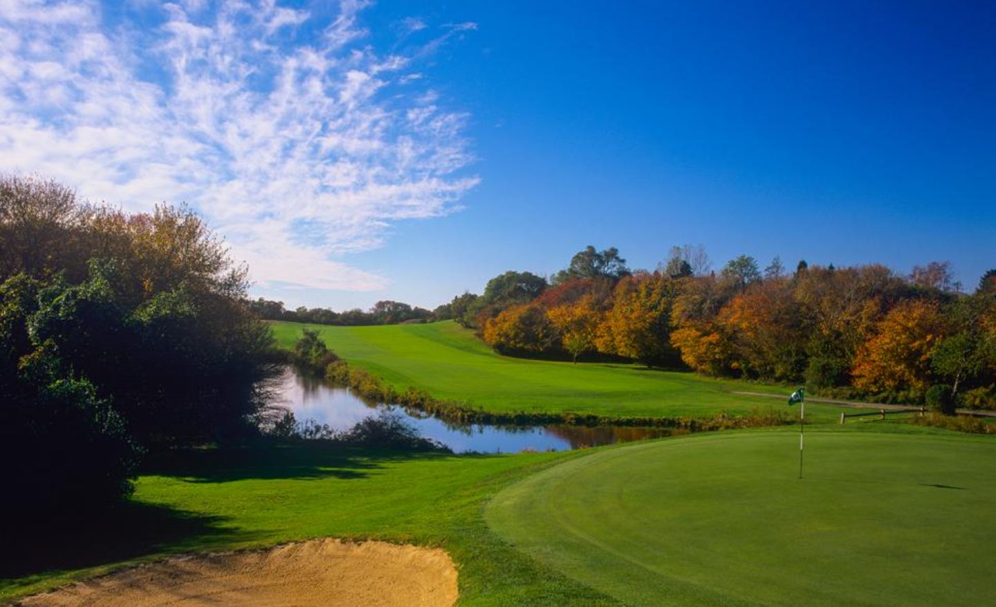 Montauk Downs State Park Golf Course, a rolling Robert Trent Jones layout at the windswept tip of Long Island