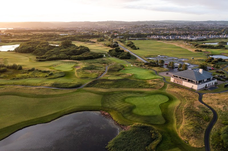 Machynys Peninsula, a Nicklaus Design links near Llanelli on Carmarthen Bay, Wales