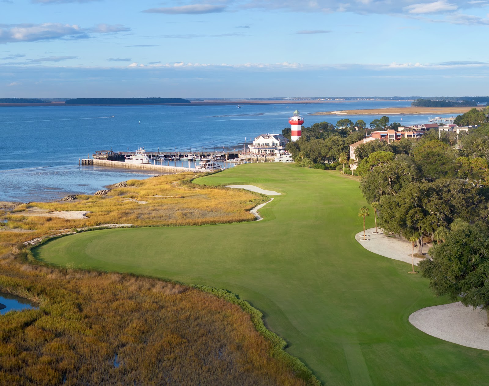 on Hilton Head, Harbour Town Golf Links golf course