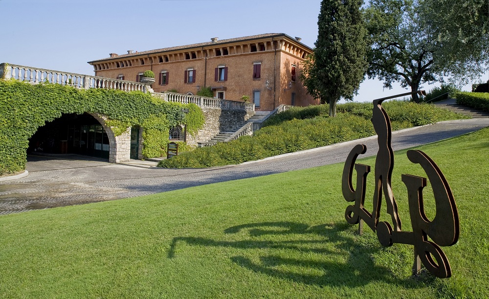 Gardagolf Country Club, fairways in the hills above Lake Garda at Soiano del Lago