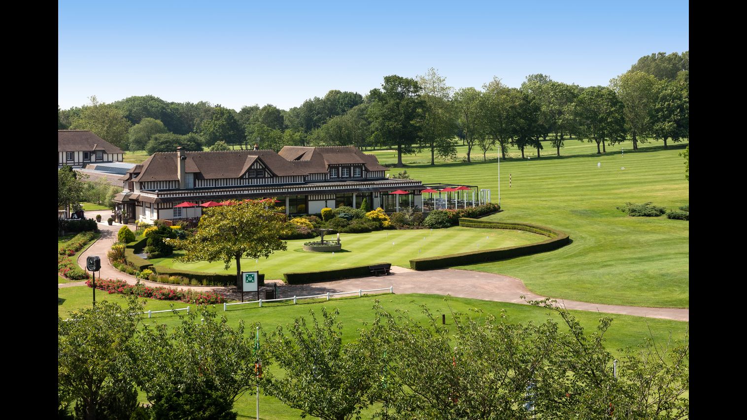 Golf Barriere Deauville, fairways above the Normandy coast at Mont Canisy