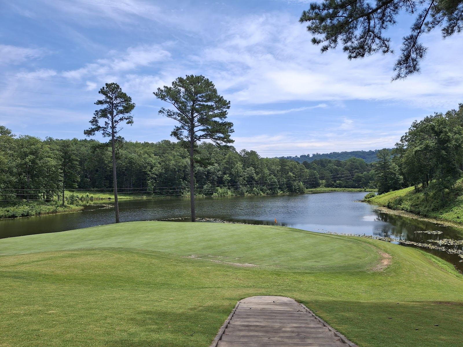 Robert Trent Jones Golf Trail course in Alabama, rolling fairways and bunkering