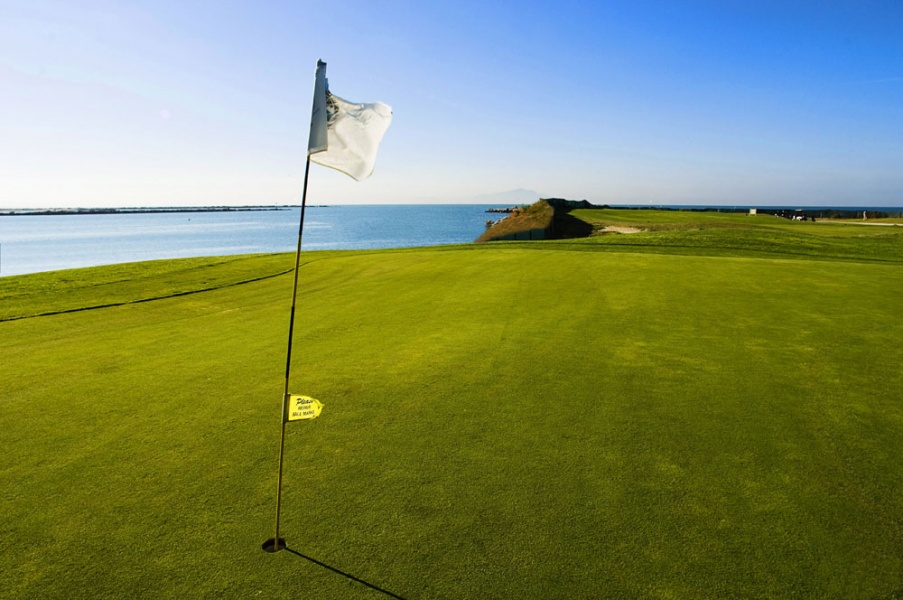Golf Club Volturno, dunes course at Castel Volturno near Naples, the nearest 18 holes to the Amalfi Coast