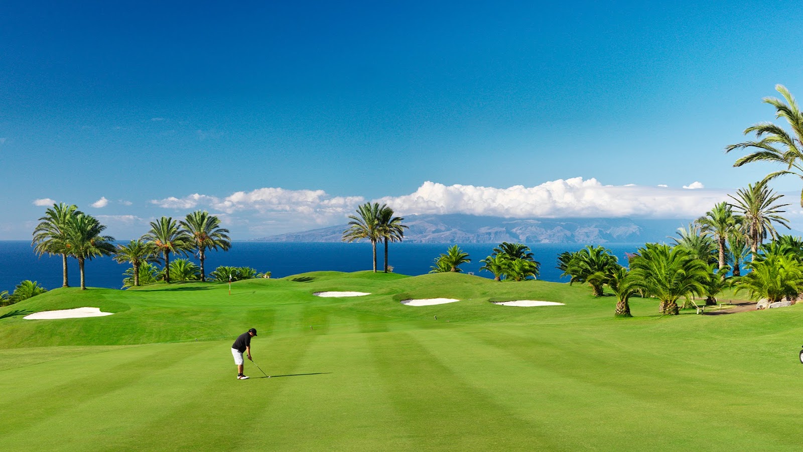 Abama Golf above the Atlantic on Tenerife, a leading Canary Islands winter golf course