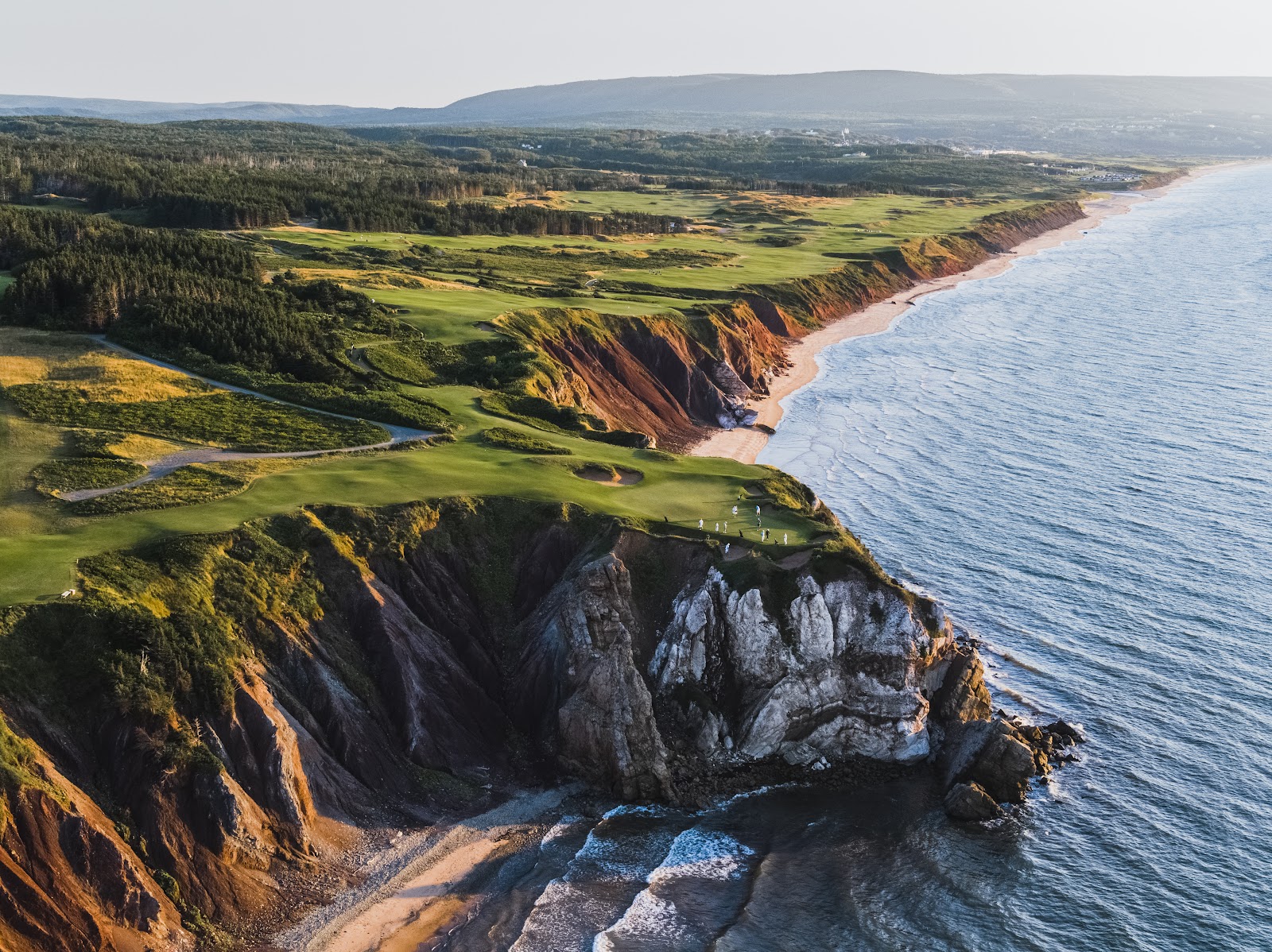 Cabot Cape Breton clifftop links in Nova Scotia, a centerpiece of Canadian golf packages