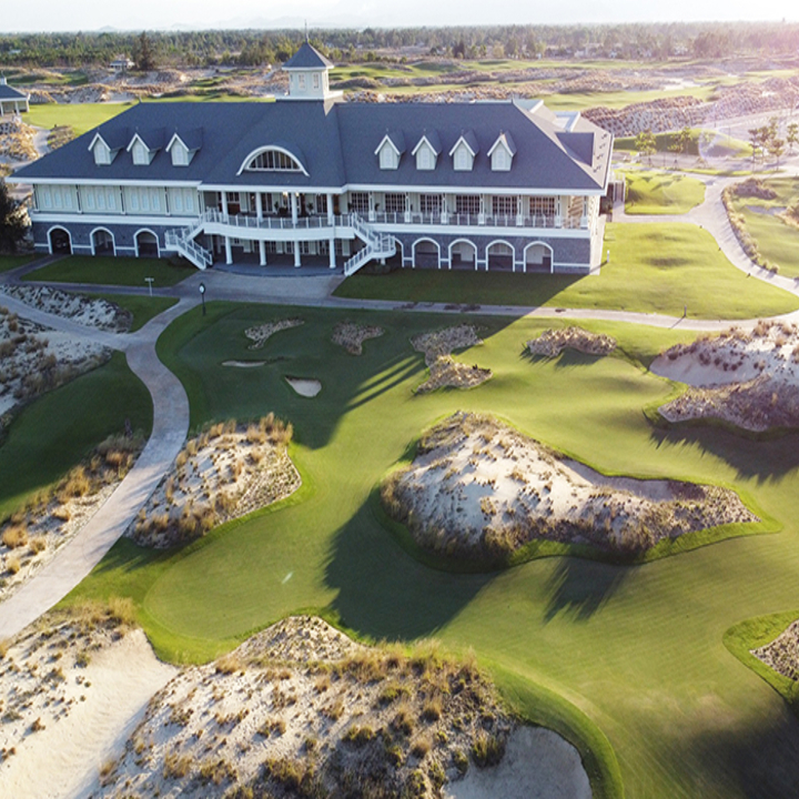 Hoiana Shores Golf Club on the coast near Hoi An, Vietnam