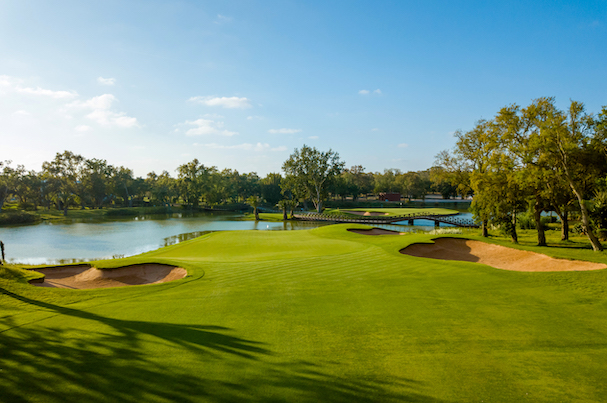 Royal Golf Dar Es Salam tree-lined fairways near Rabat, Morocco