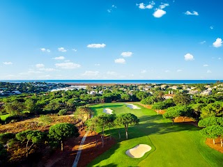 Vale do Lobo Royal Course with its famous clifftop par 3 on the Algarve, Portugal
