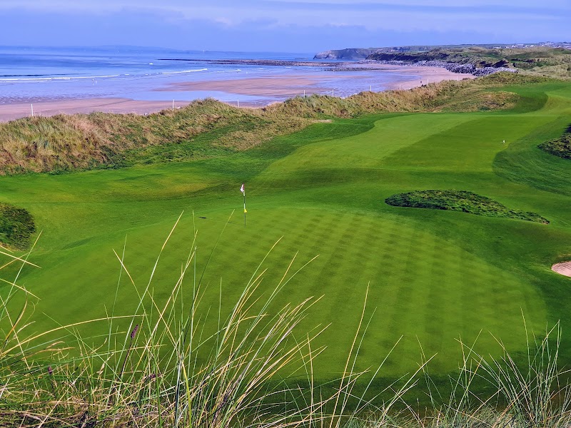 Ballybunion Old Course, fairways along the cliffs of the Kerry coast, Ireland