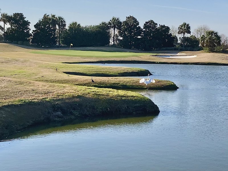 The Club at Savannah Harbor on Hutchinson Island, a parkland course across the river from historic Savannah, Georgia
