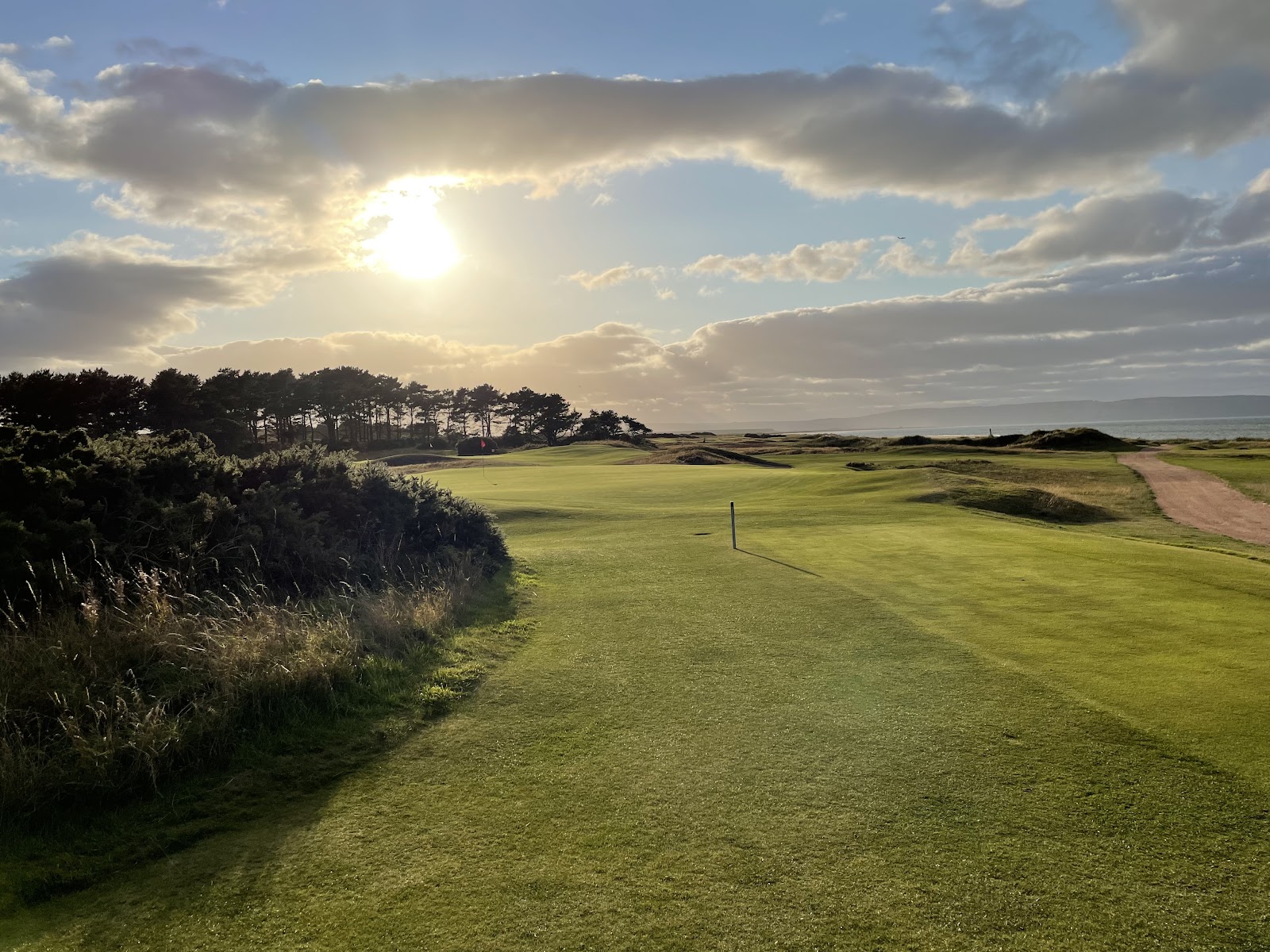 The Nairn Golf Club, championship links along the Moray Firth east of Inverness
