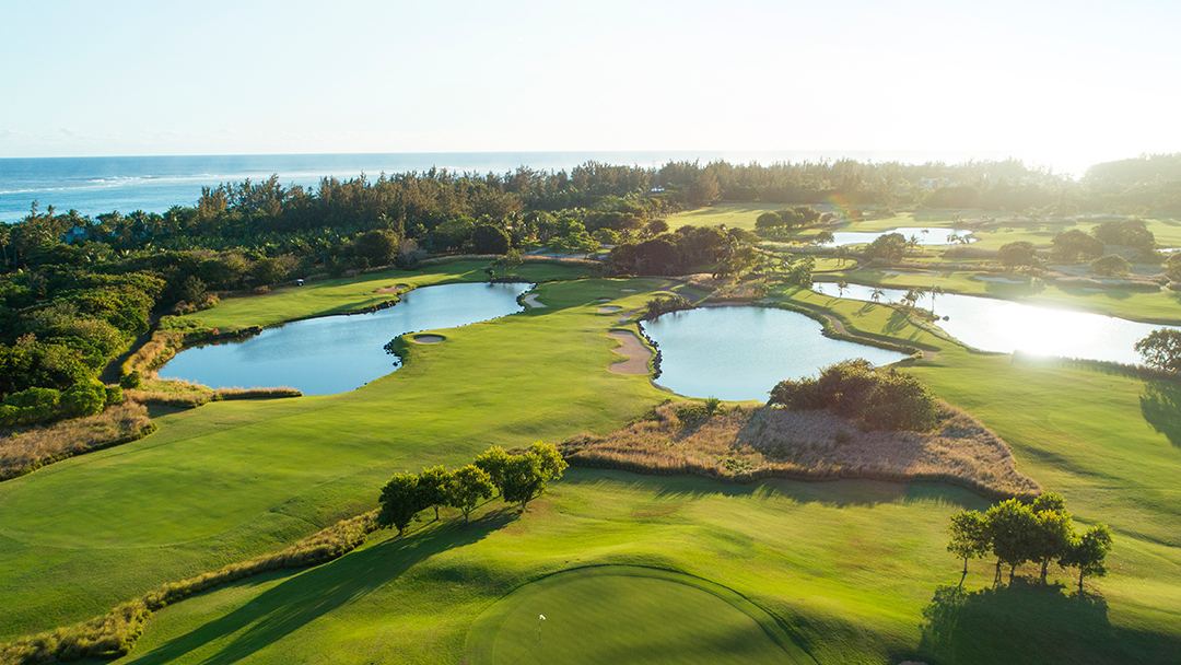 Heritage Golf Club Le Chateau in southern Mauritius, the opening round of a luxury golf tour