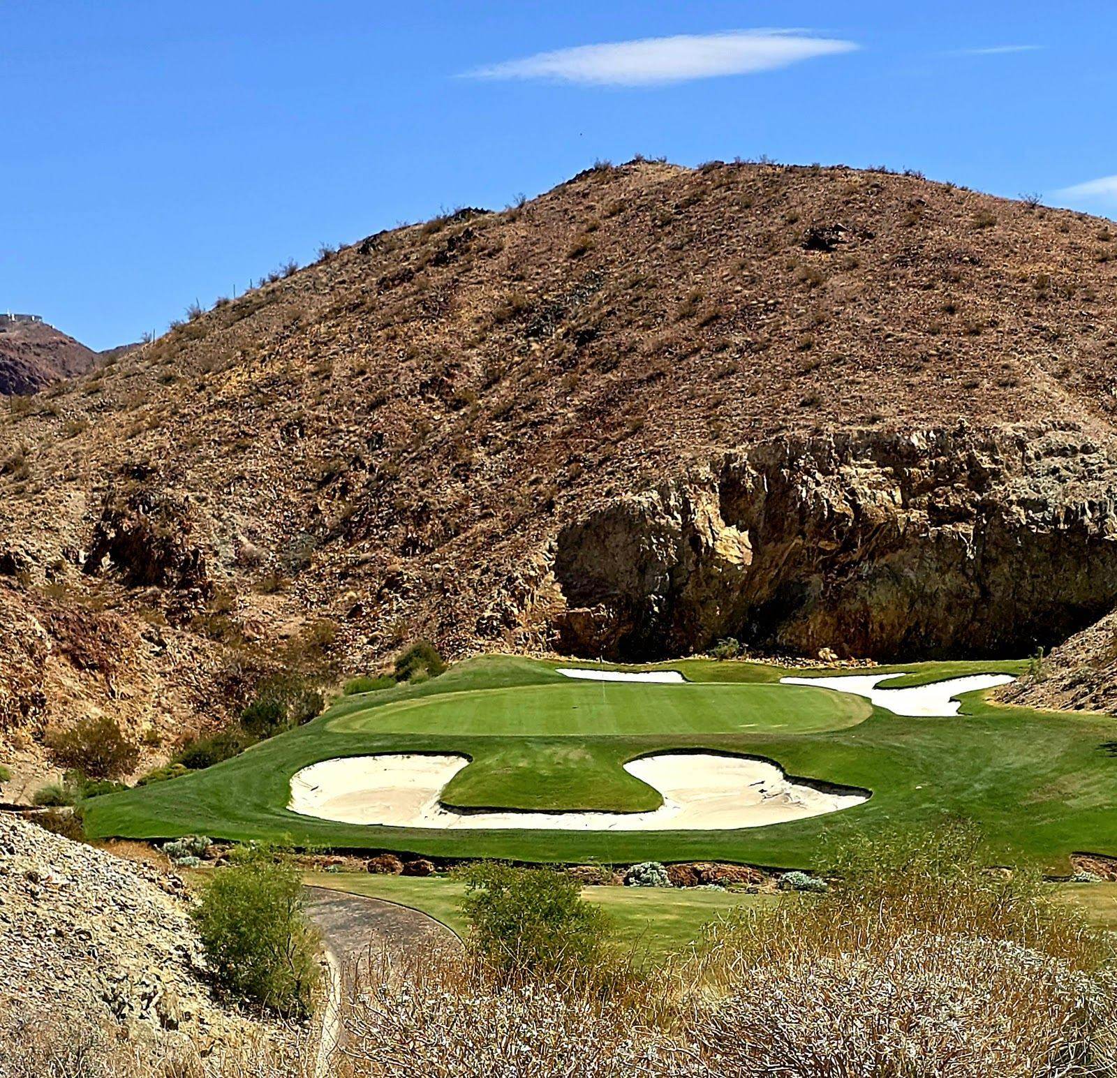 Cascata Golf Club in the mountains above Boulder City, a Nevada golf holiday round