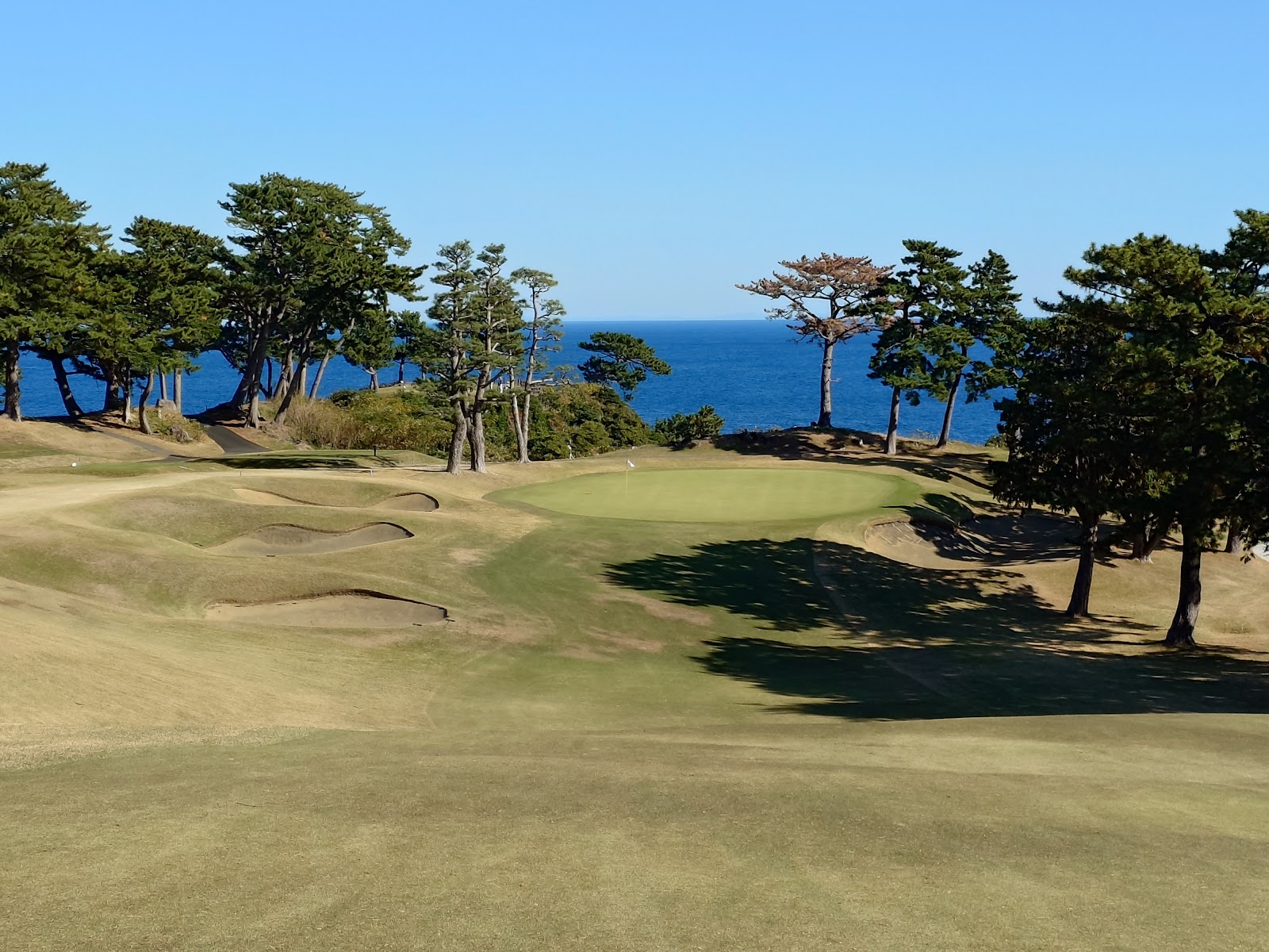 Kawana Hotel Golf Course Fuji Course, coastal holes above the Pacific in Shizuoka, Japan